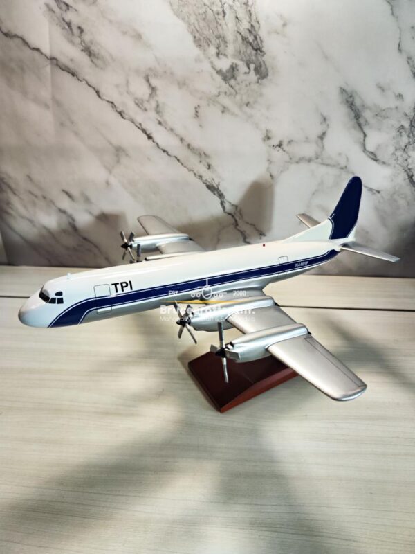 Model of Lockheed Model 10 Electra with detailed craftsmanship.